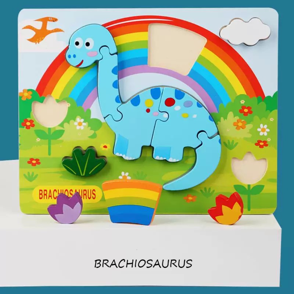 BRACHIOSAURUS PUZZLE 9pcs