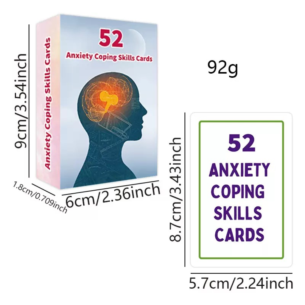 52 Anxiety Coping Skills Cards
