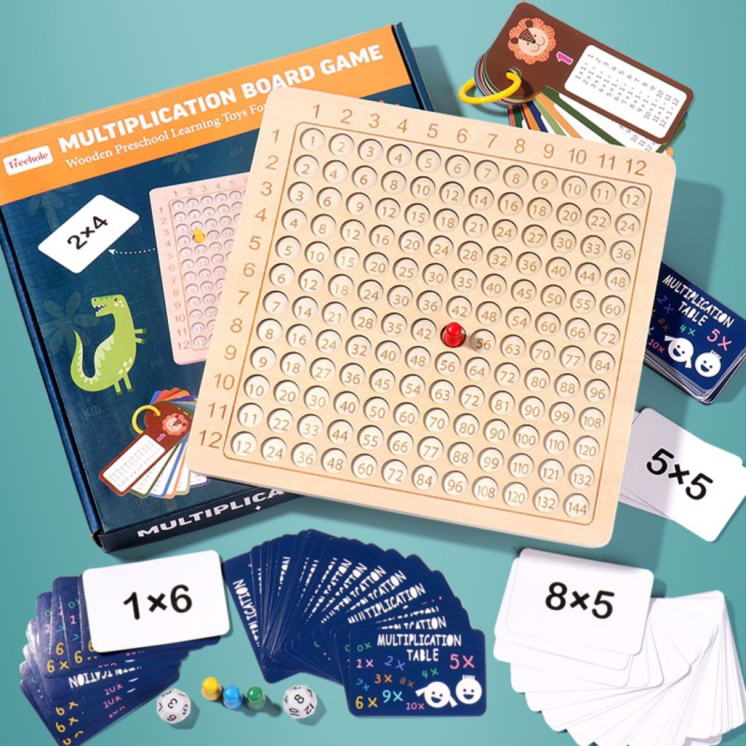 MULTIPLICATION BOARD GAME