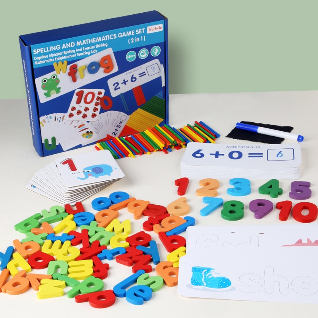 Spelling and Mathematics Game Set