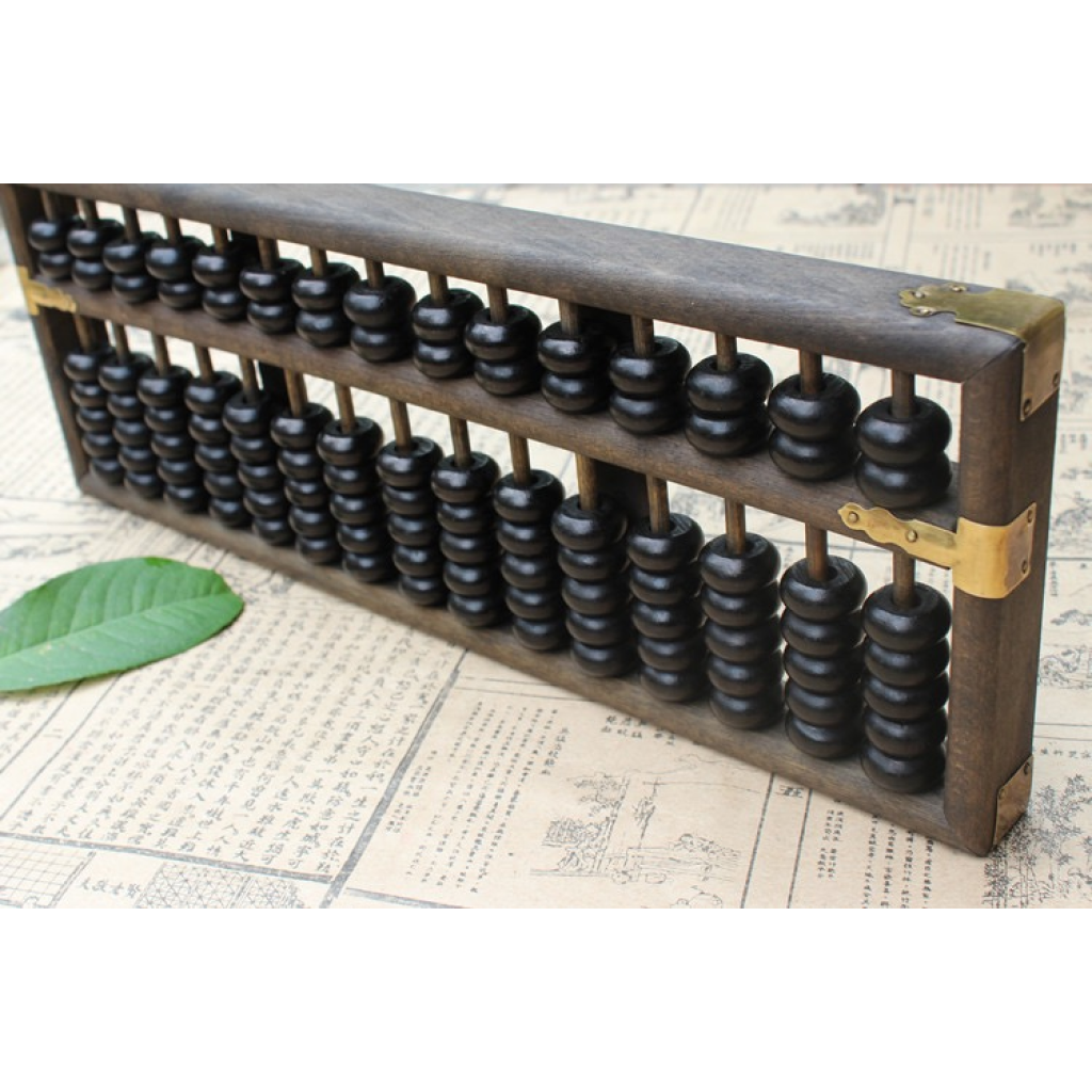 Wooden Abacus 15 Columns