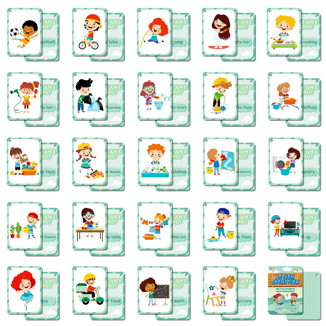 Action Cognition Flashcards โ Everyday Behaviors