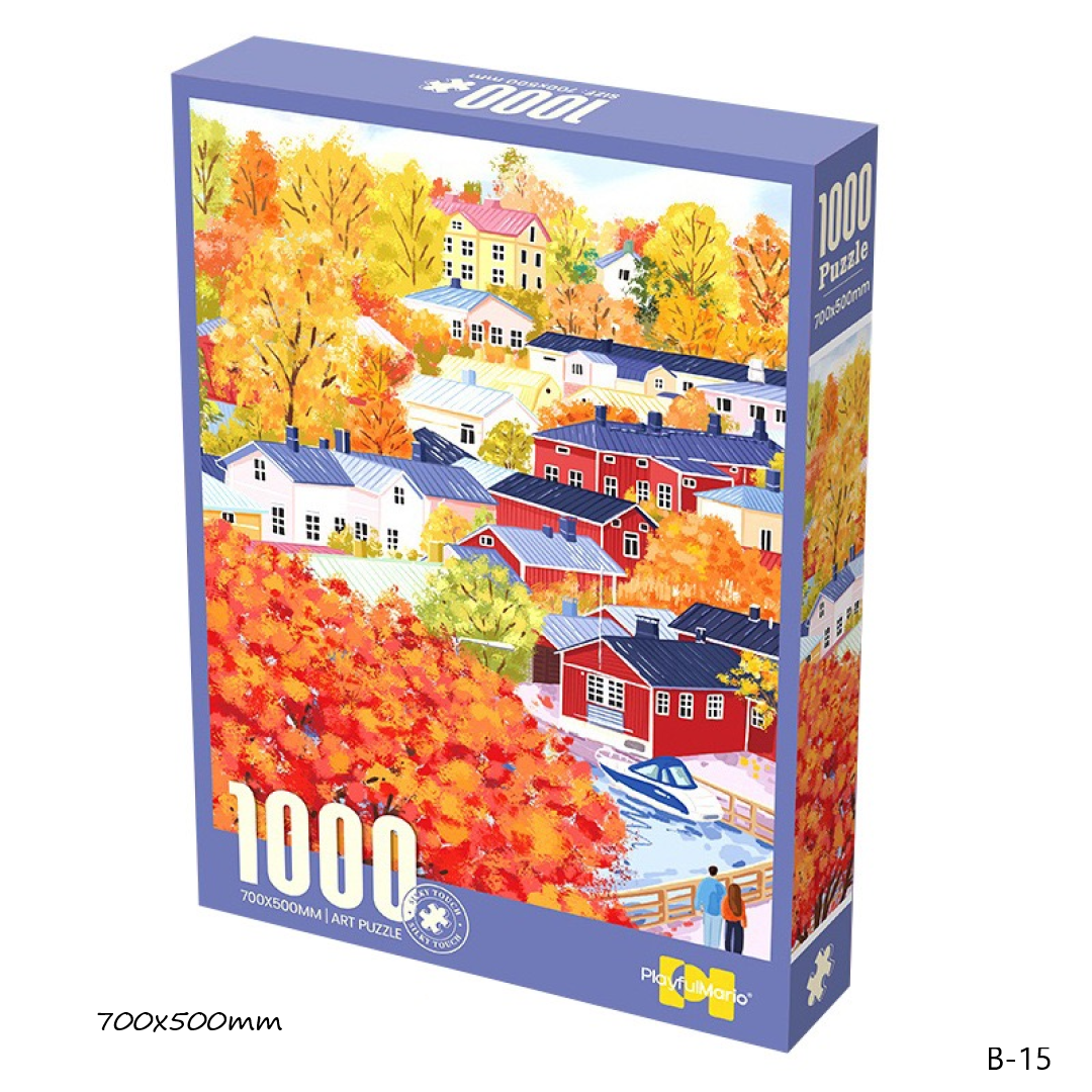 Autumn Village Canal 1000Piece