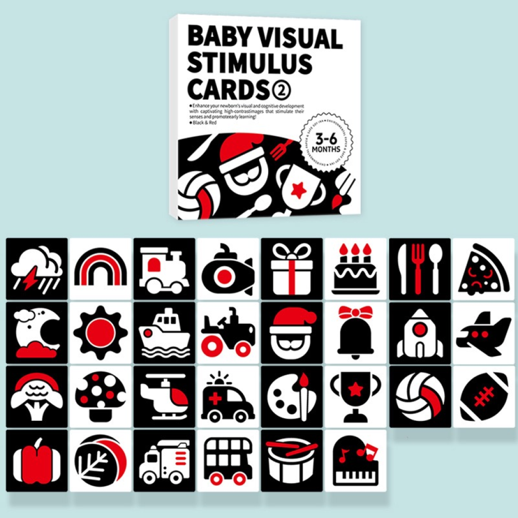 Baby Visual Stimulus Cards 3-6 months version2