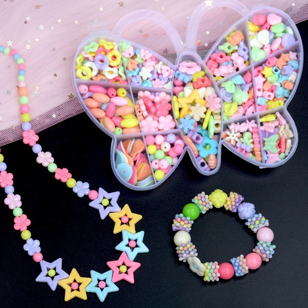DIY Butterfly Bead Jewelry Making Kit PO2