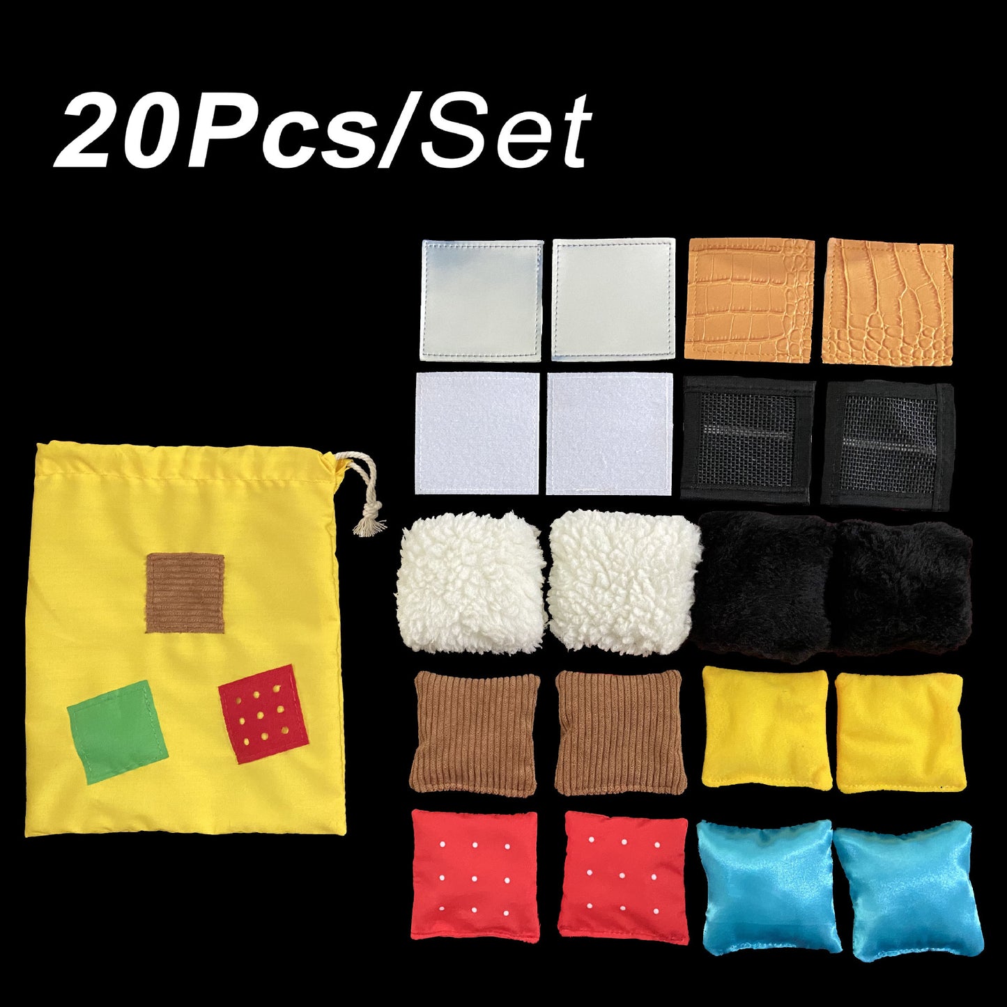 Sensory Bean Bags Sandbag Learning Tools 20Bags