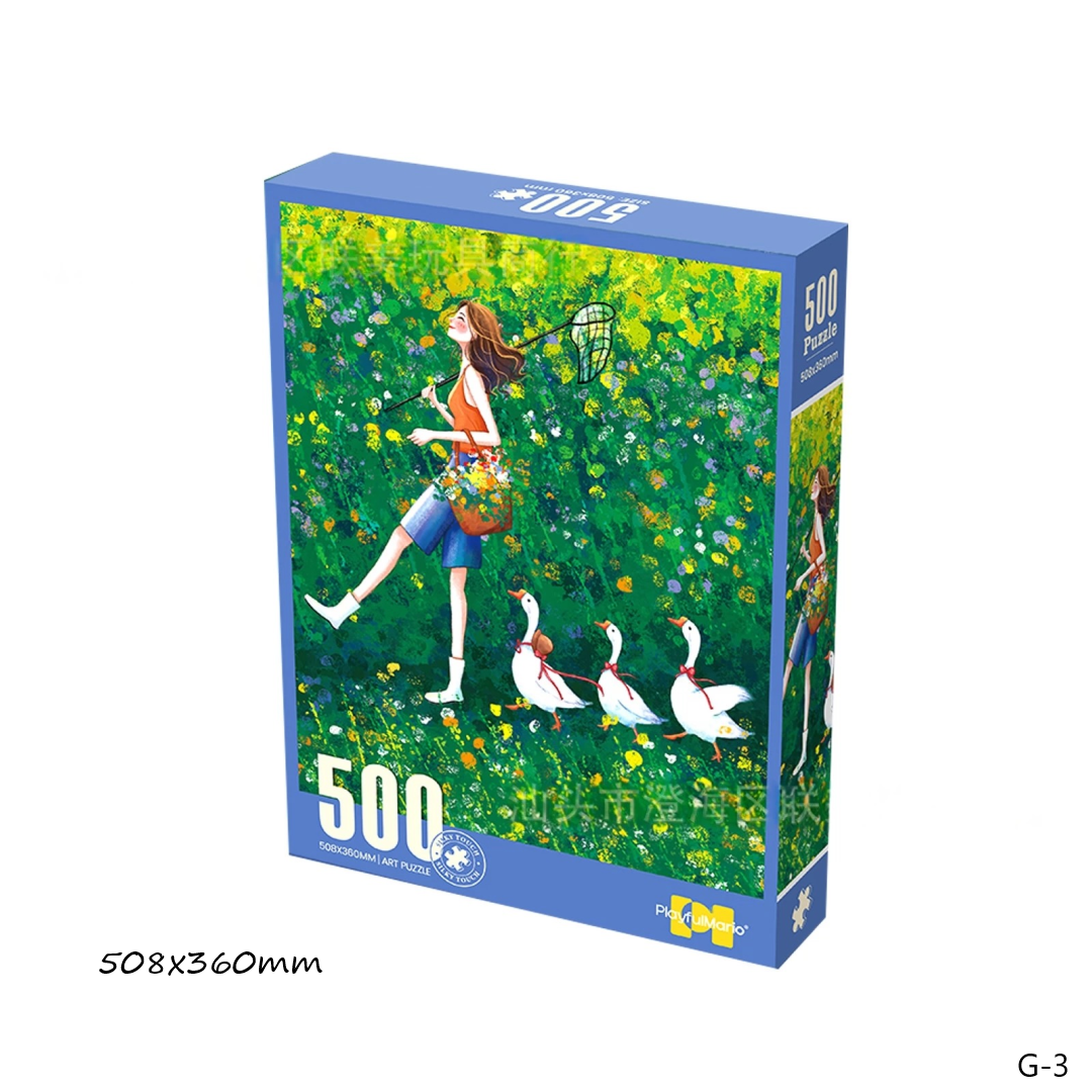 Butterfly Chase in Bloomfield 500piece
