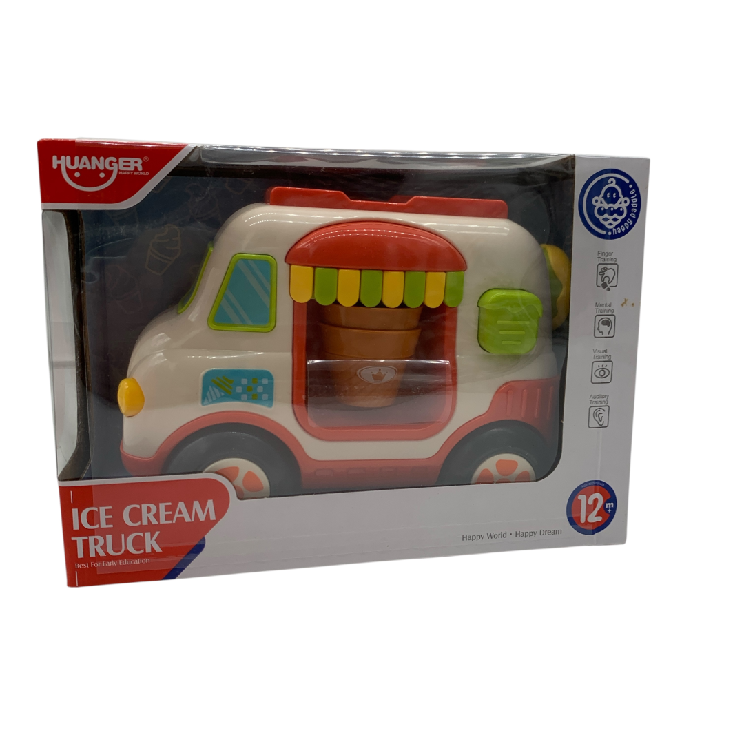 Ice Cream Truck Color Red