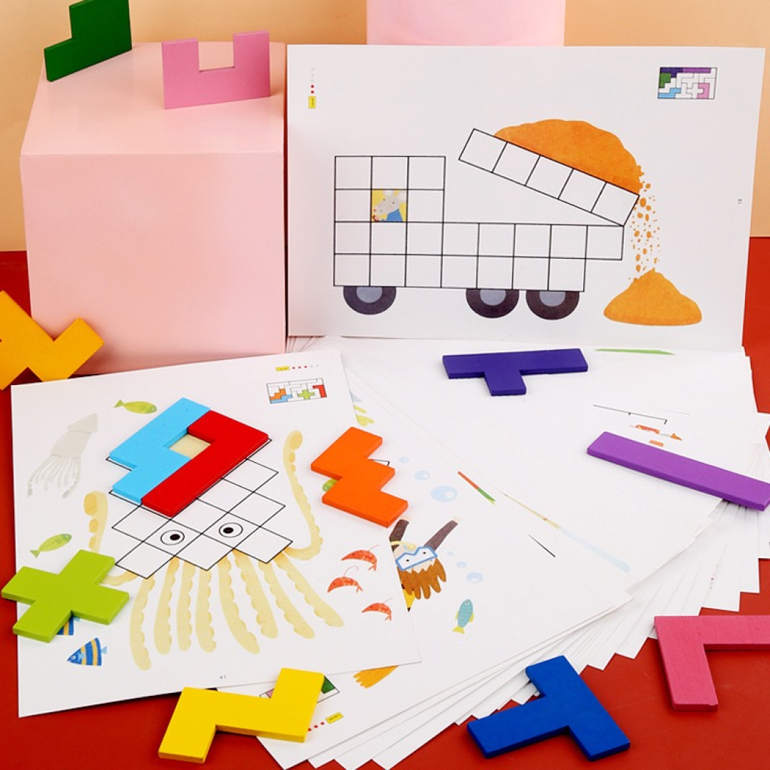 Intelligence Puzzle Building Blocks