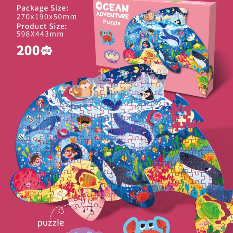 Ocean Adventure Puzzle 200pcs