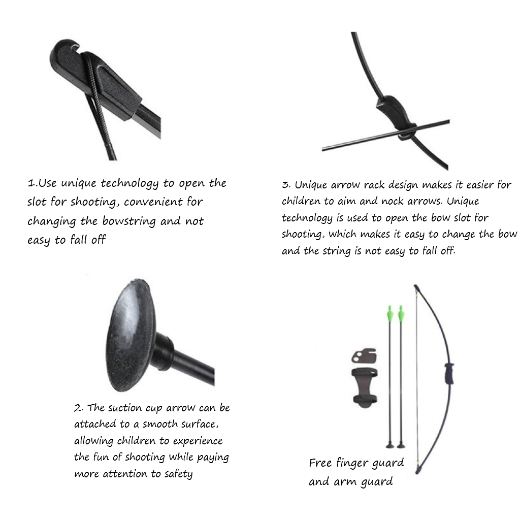 Recurve Bow With Two Arrows