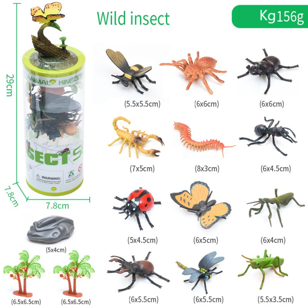 Set Wild Insect