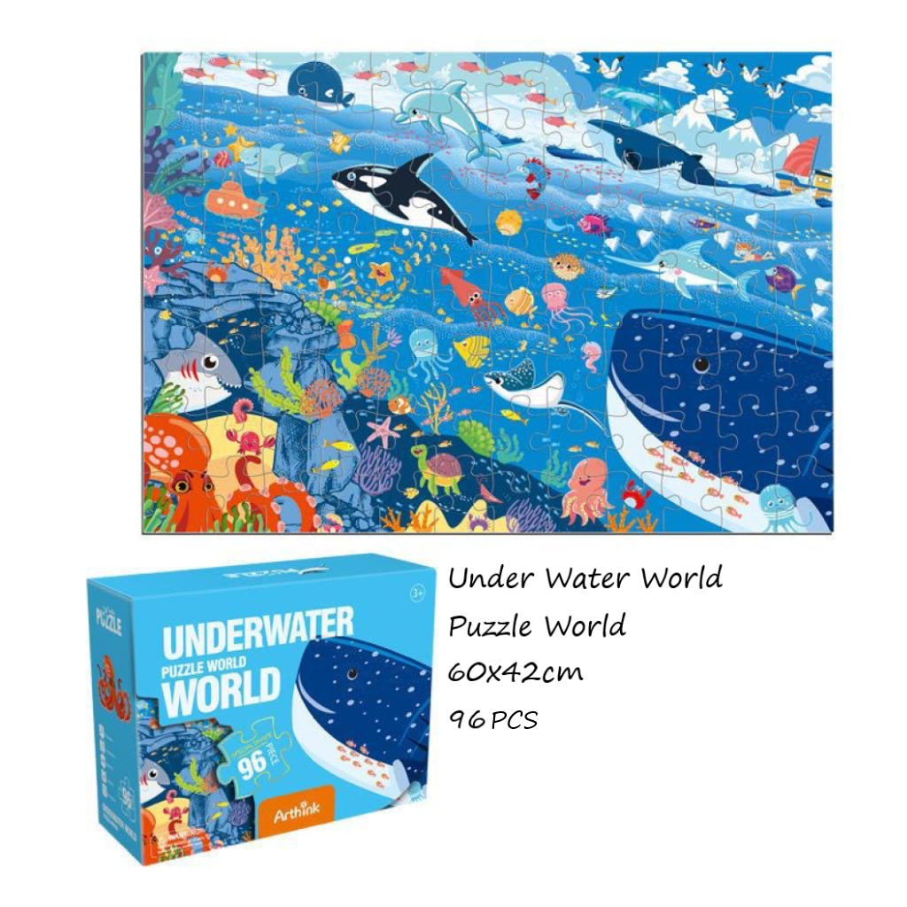 Underwater Puzzle World 96Pieces