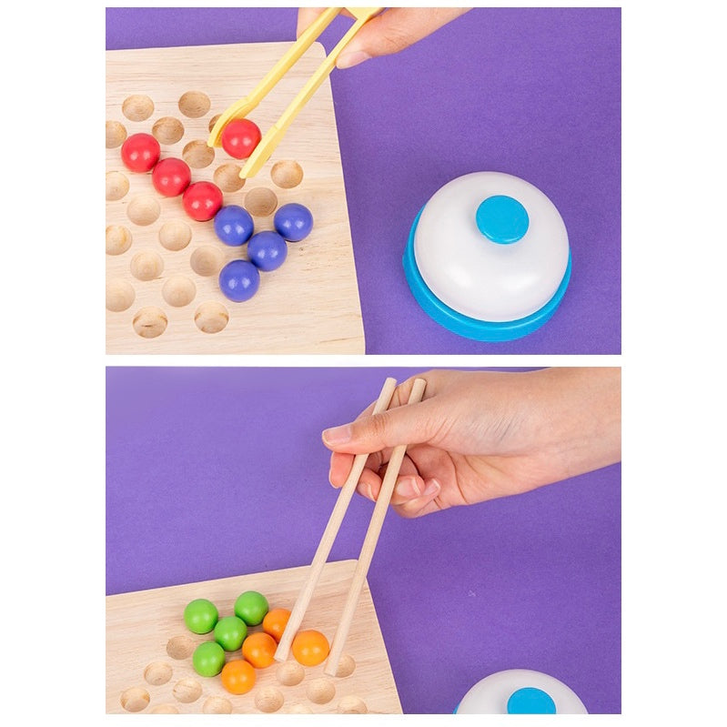 Beads Fight Competition Wooden Board