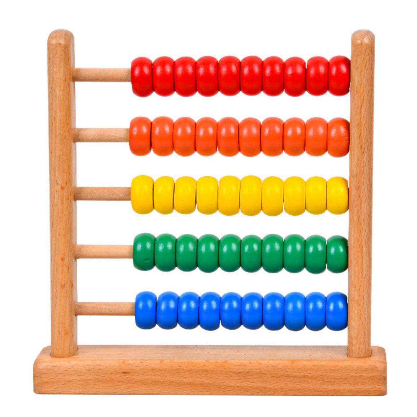 Wooden Abacus Sliding Calculator
