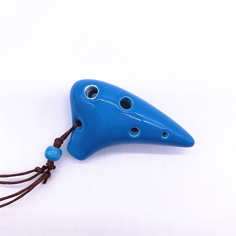 Ocarina Soprano C Small with 6 Holes and Strap
