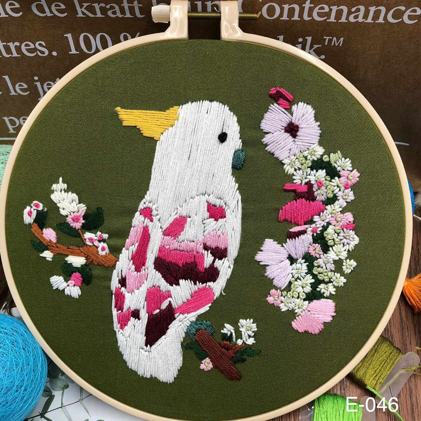 Embroidery Kits for Beginners Wild Animals