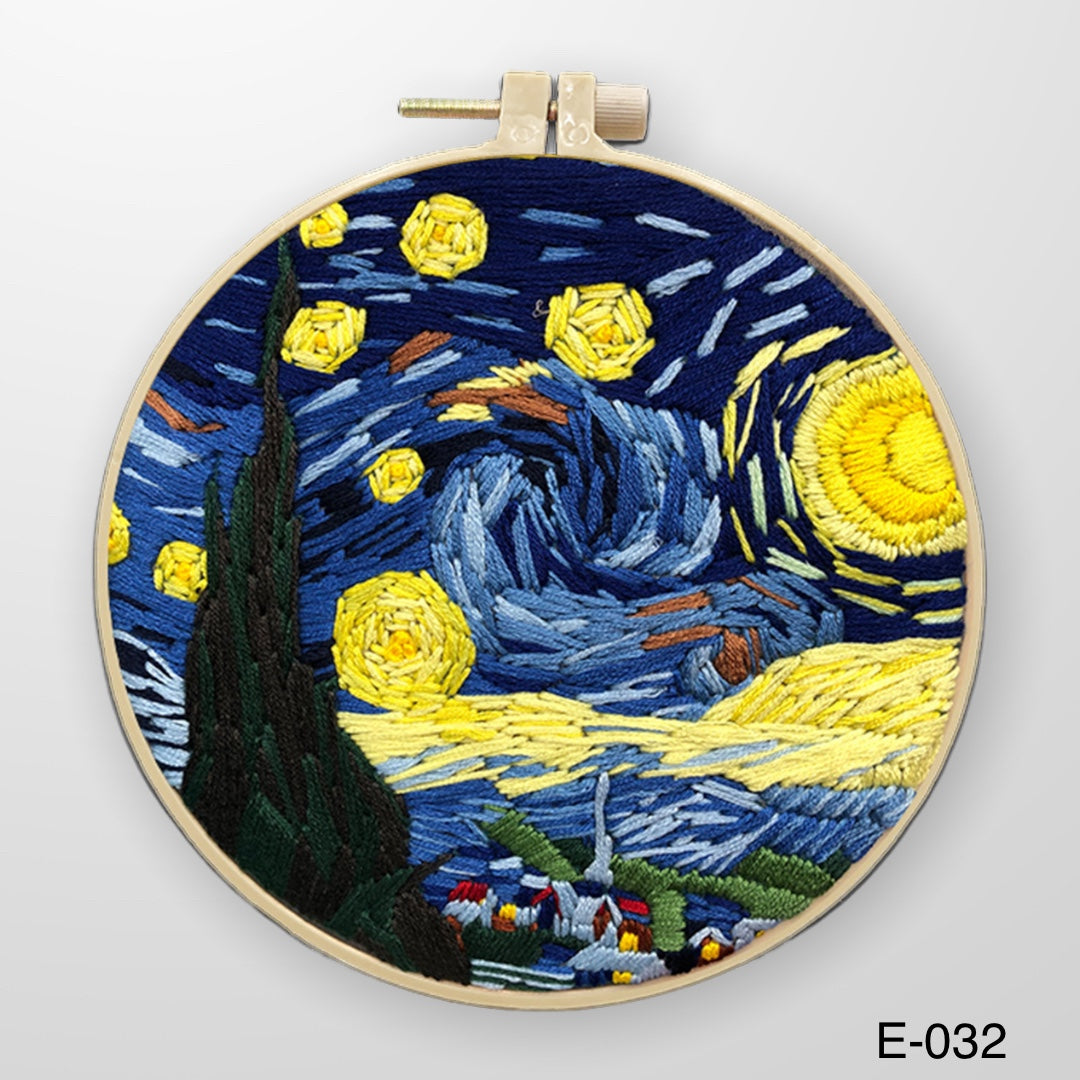 Embroidery Kit Starry Night Series