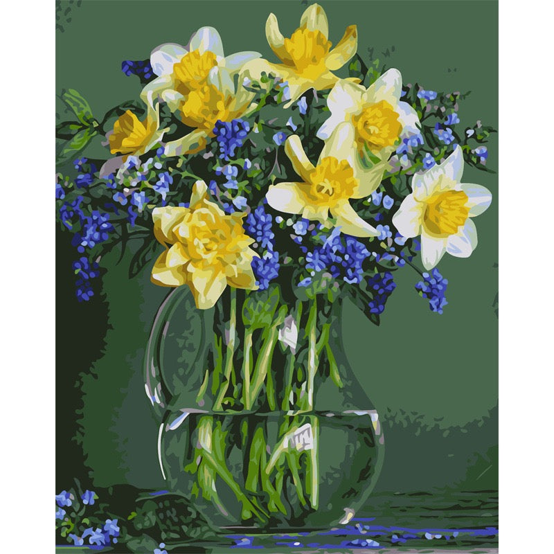 Daffodil Flower Painting