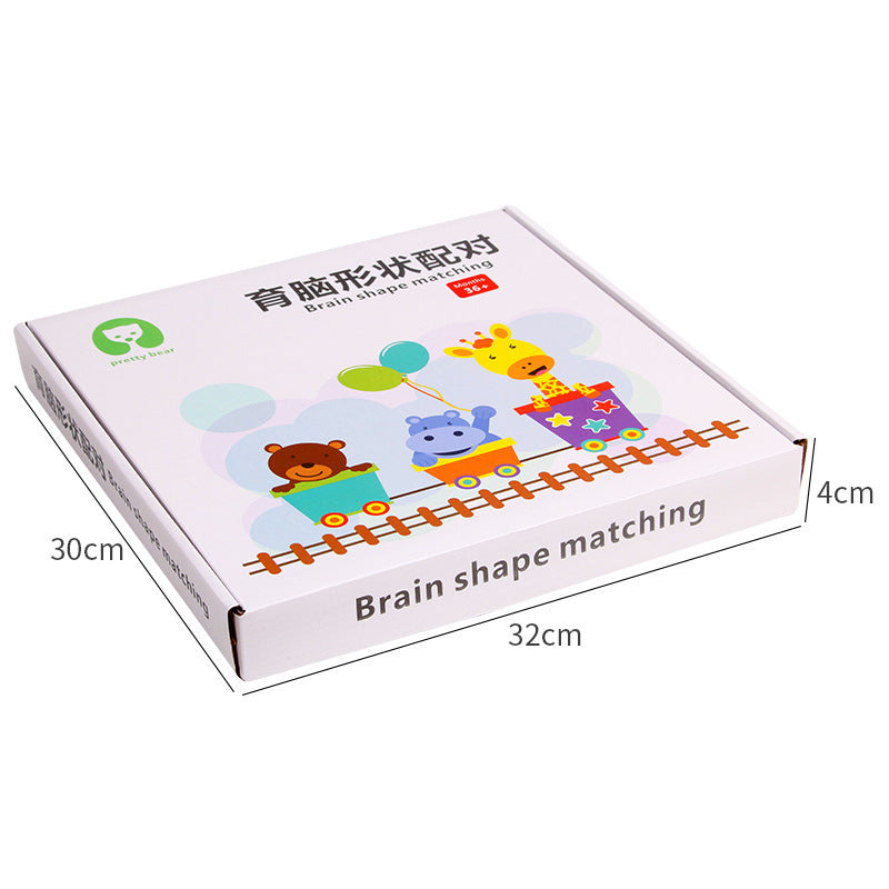 Quick Reaction Matching Game Wooden Pieces