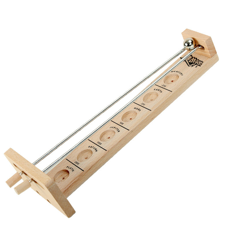 Wooden Shoot the Moon Game (The Rolling Moon)