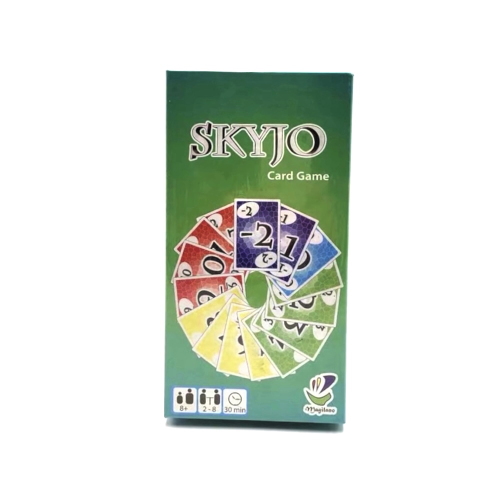 Mubco SkyJo Card Game Party Play Cards for Kids and Adults - SkyJo
