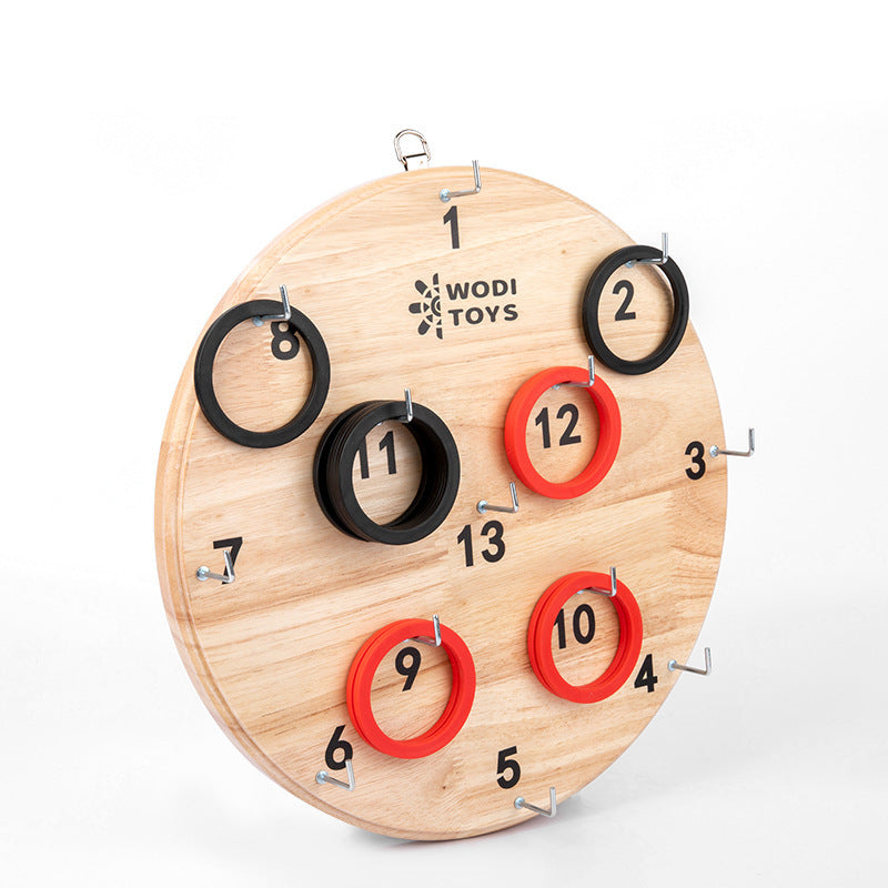 Wooden Wall Ring Toss Game