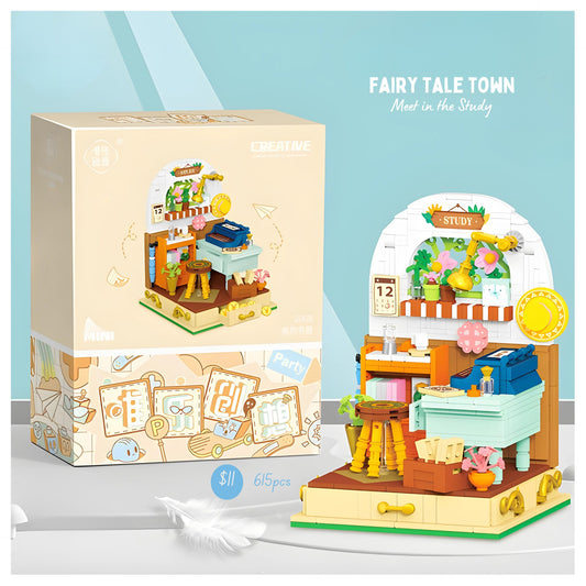 FAIRY TALE TOWN: Meet in the Study 615pcs