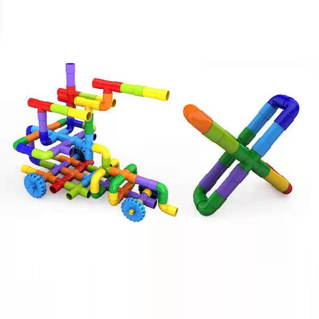 100-piece Pipe Building Set