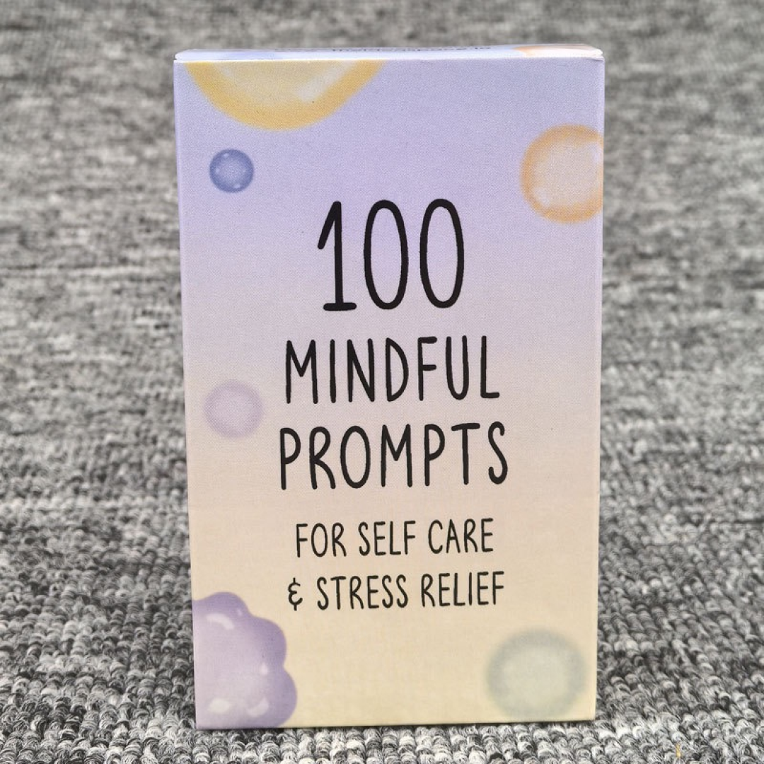 100 MINDFUL PROMPTS FOR SELF CARE & STRESS RELIEF