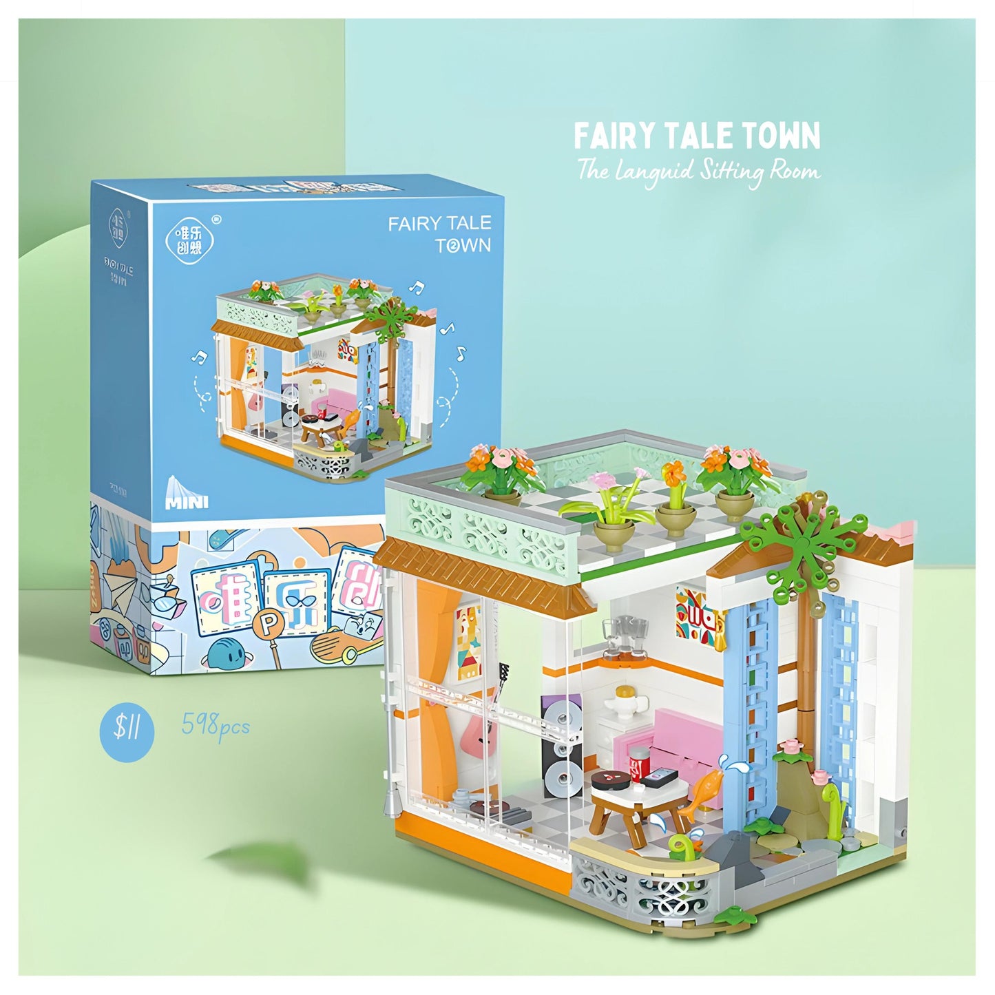 Fairy Tale Town The Languid Room 598pcs