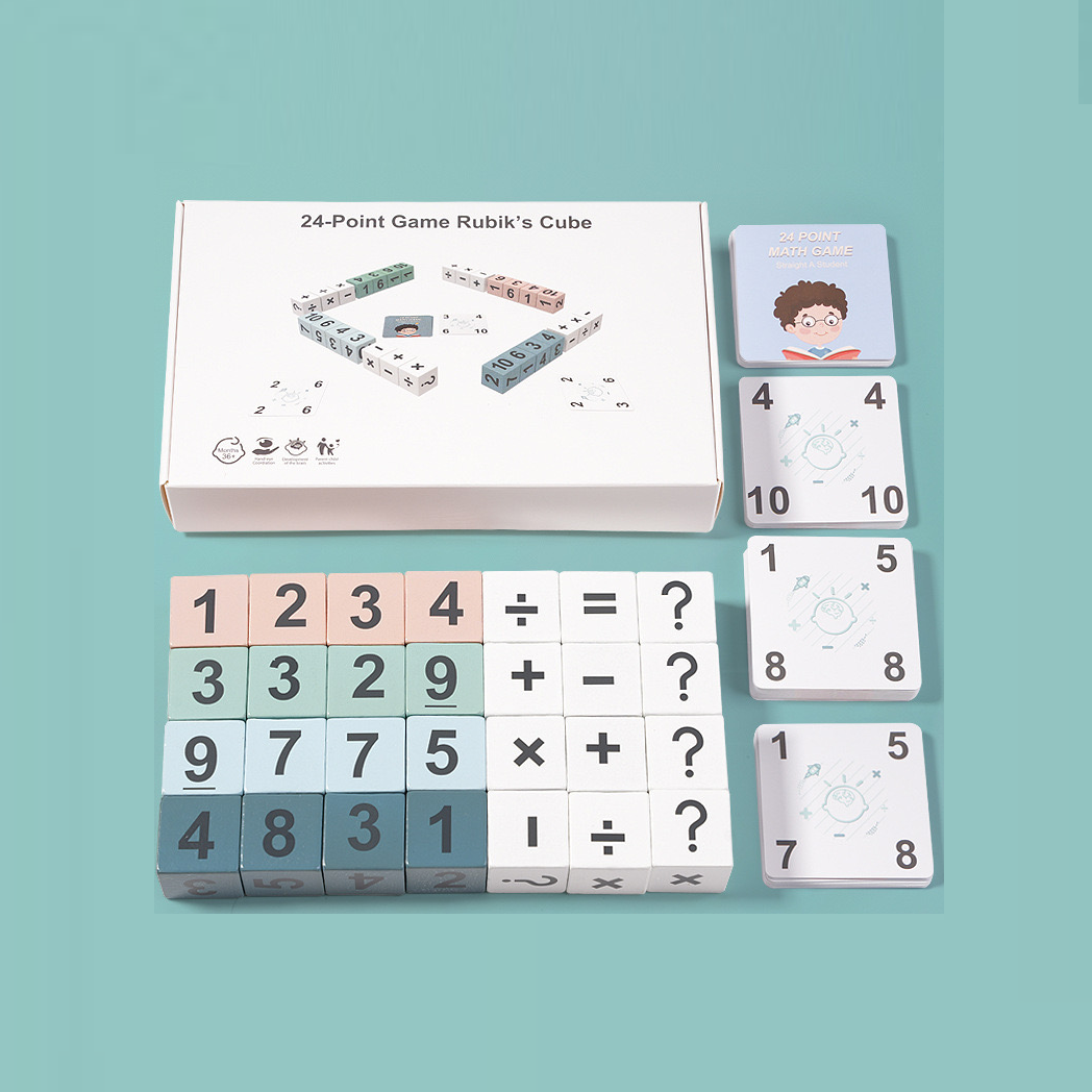 24 Points Game Math Learning Game – Boardgames and Puzzles