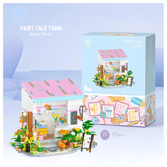 FAIRY TALE TOWN Anne's Studio 585pcs