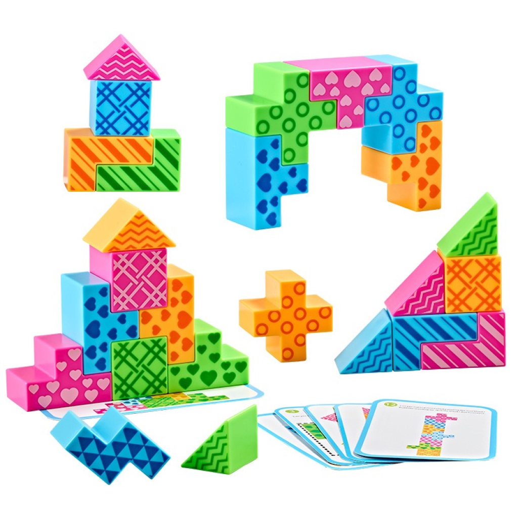 30PCS Foam Building Blocks Set