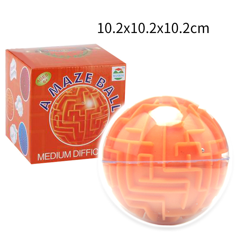 3D Maze Puzzle Ball Medium Difficulty