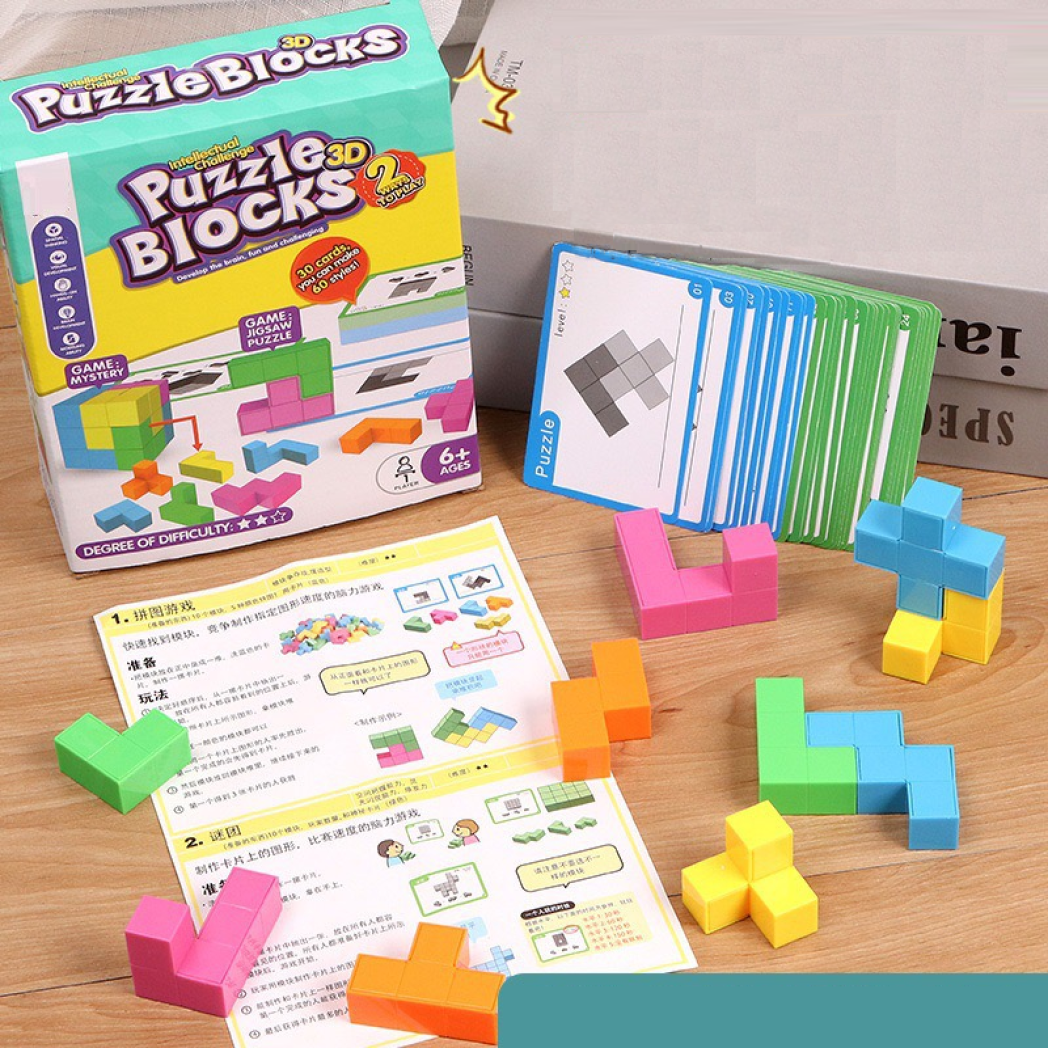 3D Puzzle Blocks – Boardgames and Puzzles