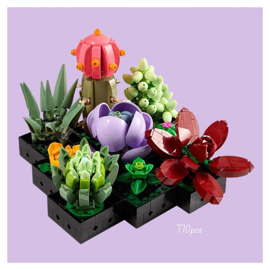 Flower 1 Set Building Blocks 770pcs