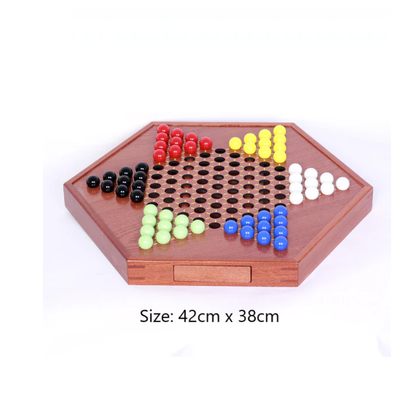 Chinese Checkers Size 42cm x 38cm