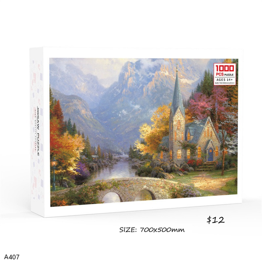 The Mountain Chapel 1000pcs