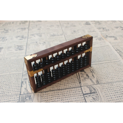 Abacus 9 Columns Black Beads