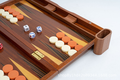 Wooden Backgammon Set 39x47cm