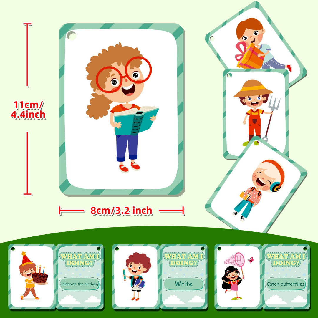 Action Cognition Flashcards – Everyday Behaviors