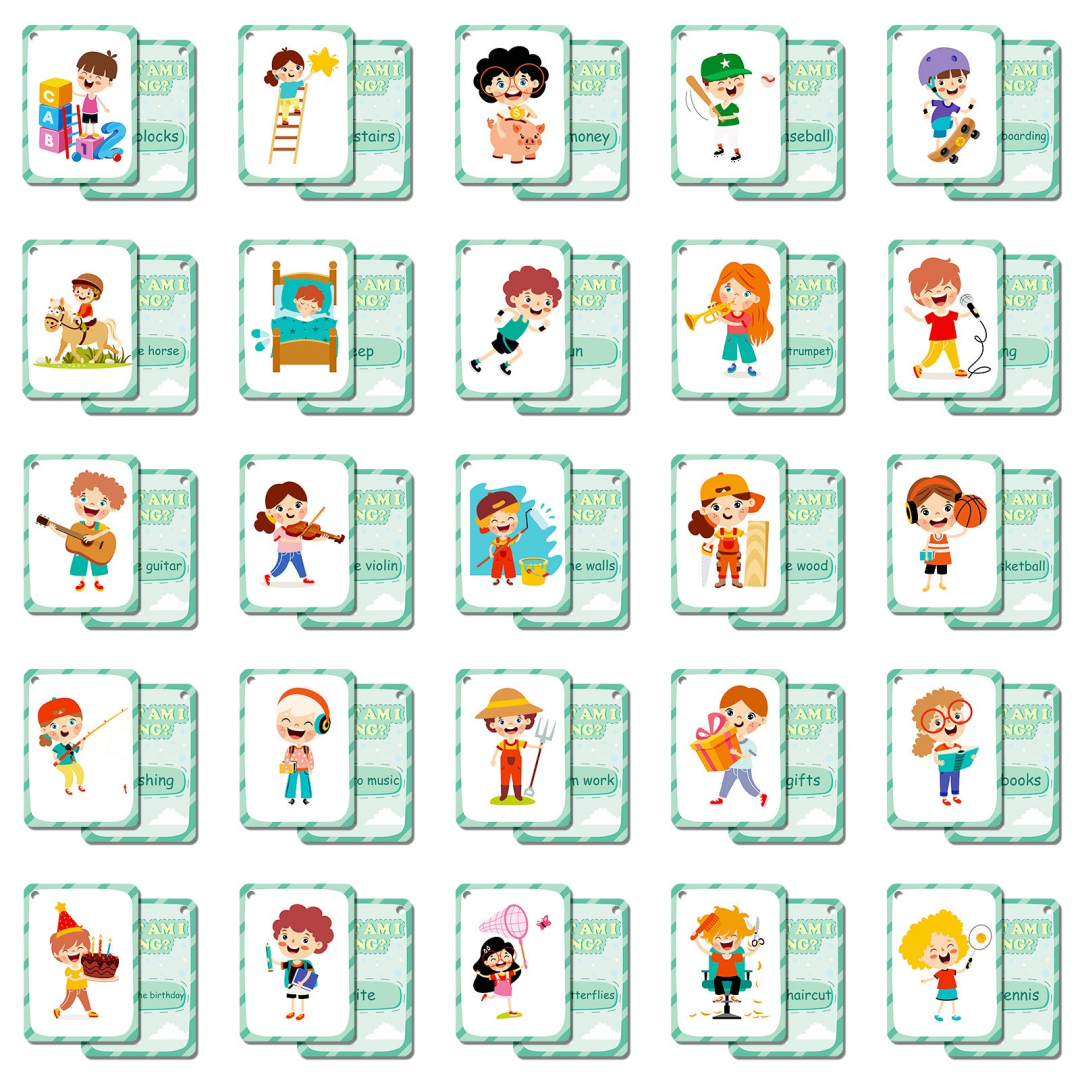Action Cognition Flashcards – Everyday Behaviors