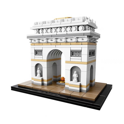 Architecture Arc De Triomphe Building Blocks 433psc