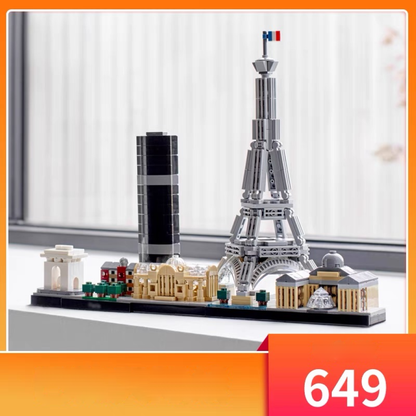 Architecture Paris Building Block  649pcs