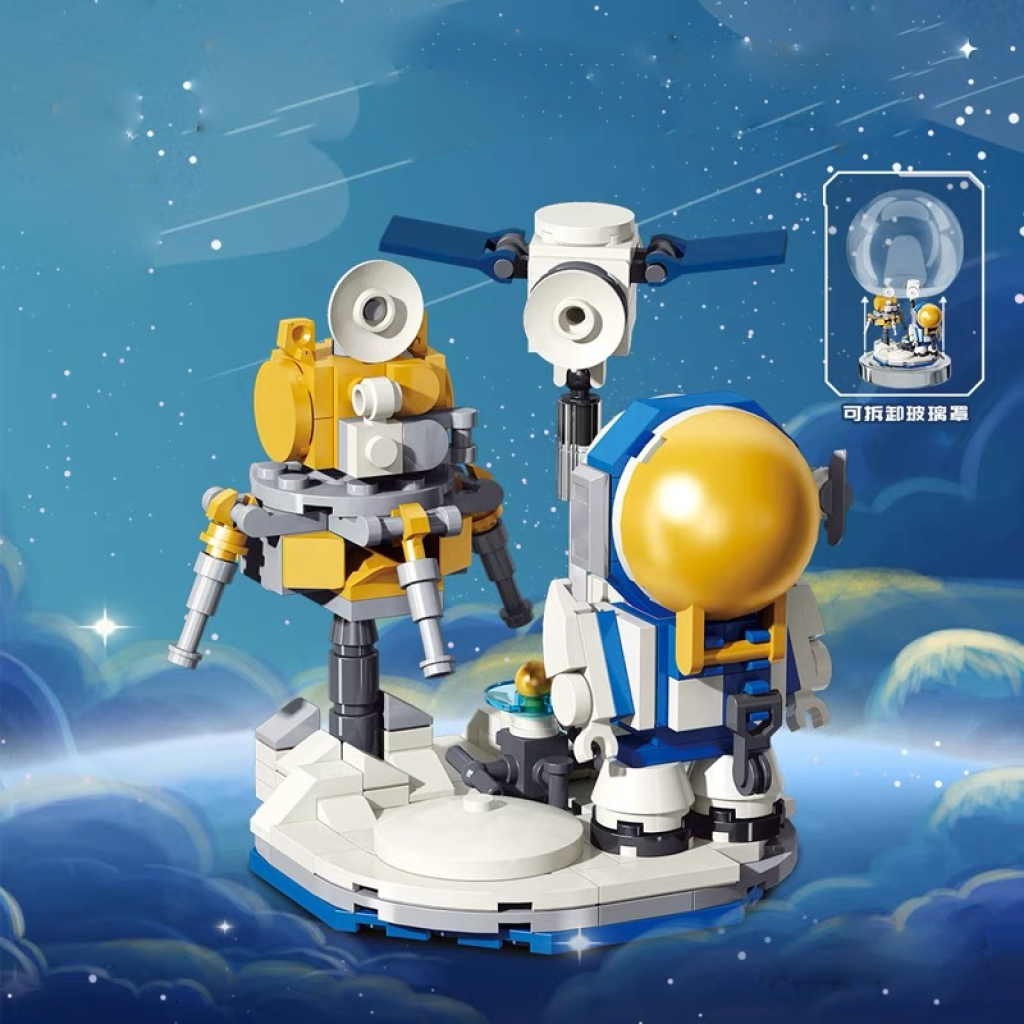 Astronaut Spaceman Building Blocks 198pcs