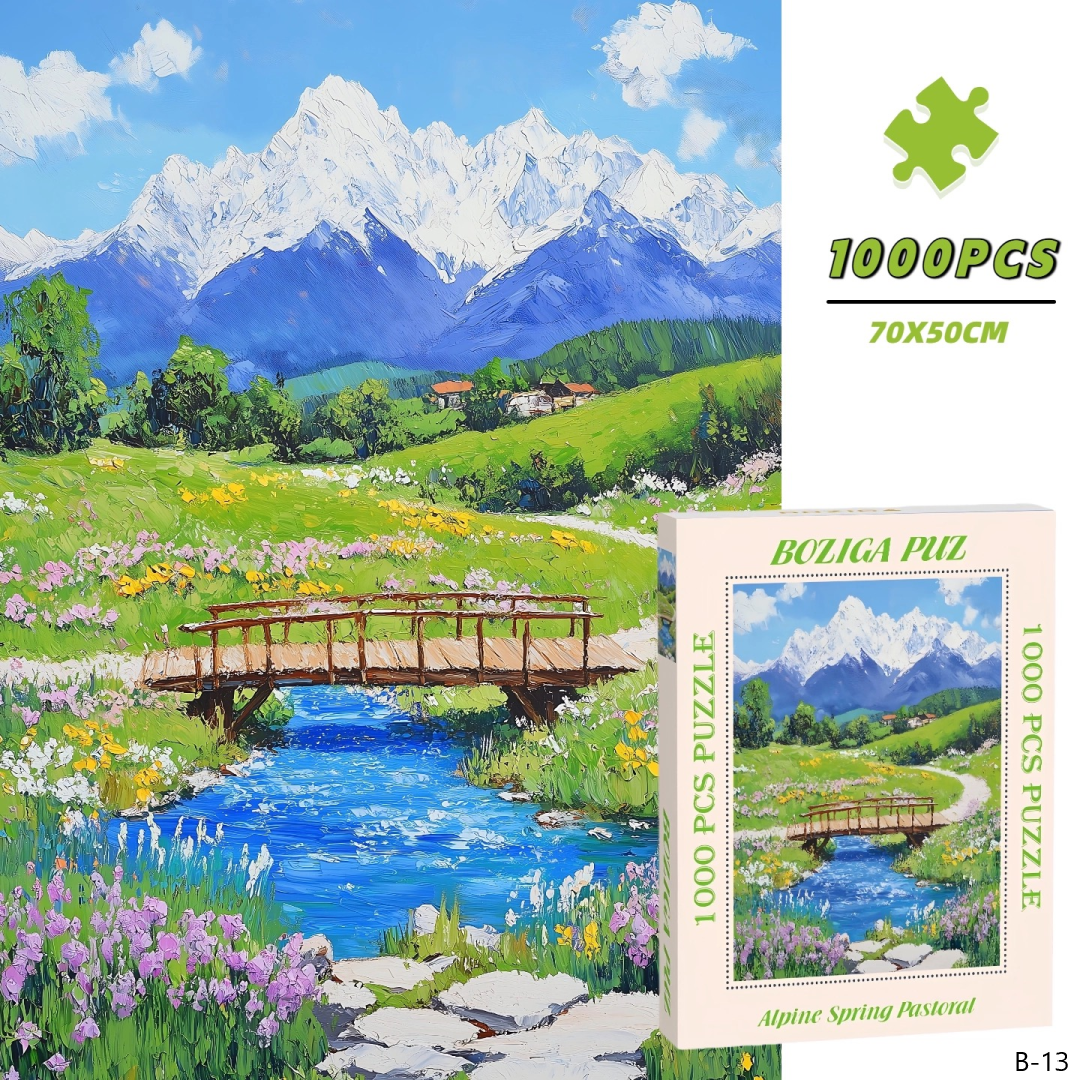 Alpine Spring Pastoral 1000Piece