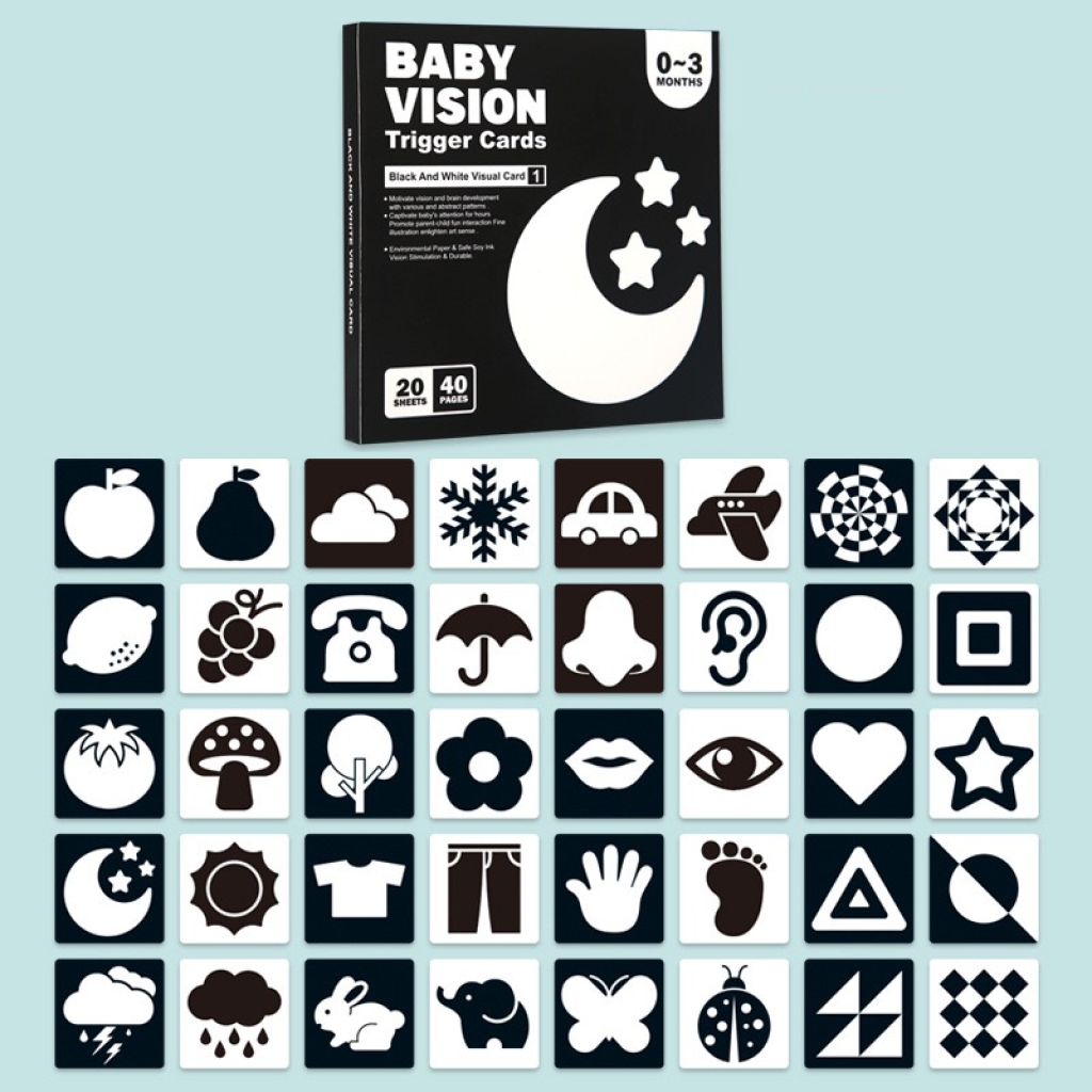 Baby Vision Trigger Cards  0–3 months