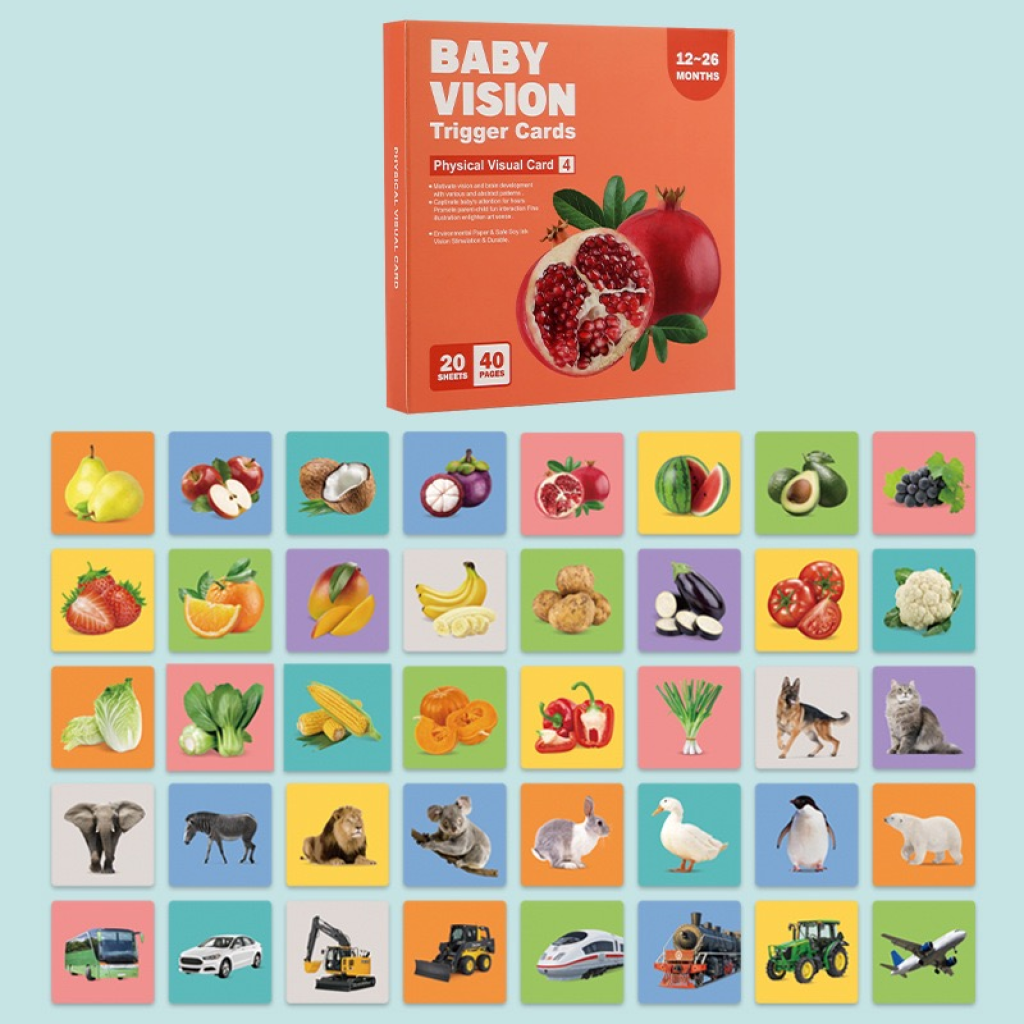 Baby Vision Trigger Cards 12-36 months