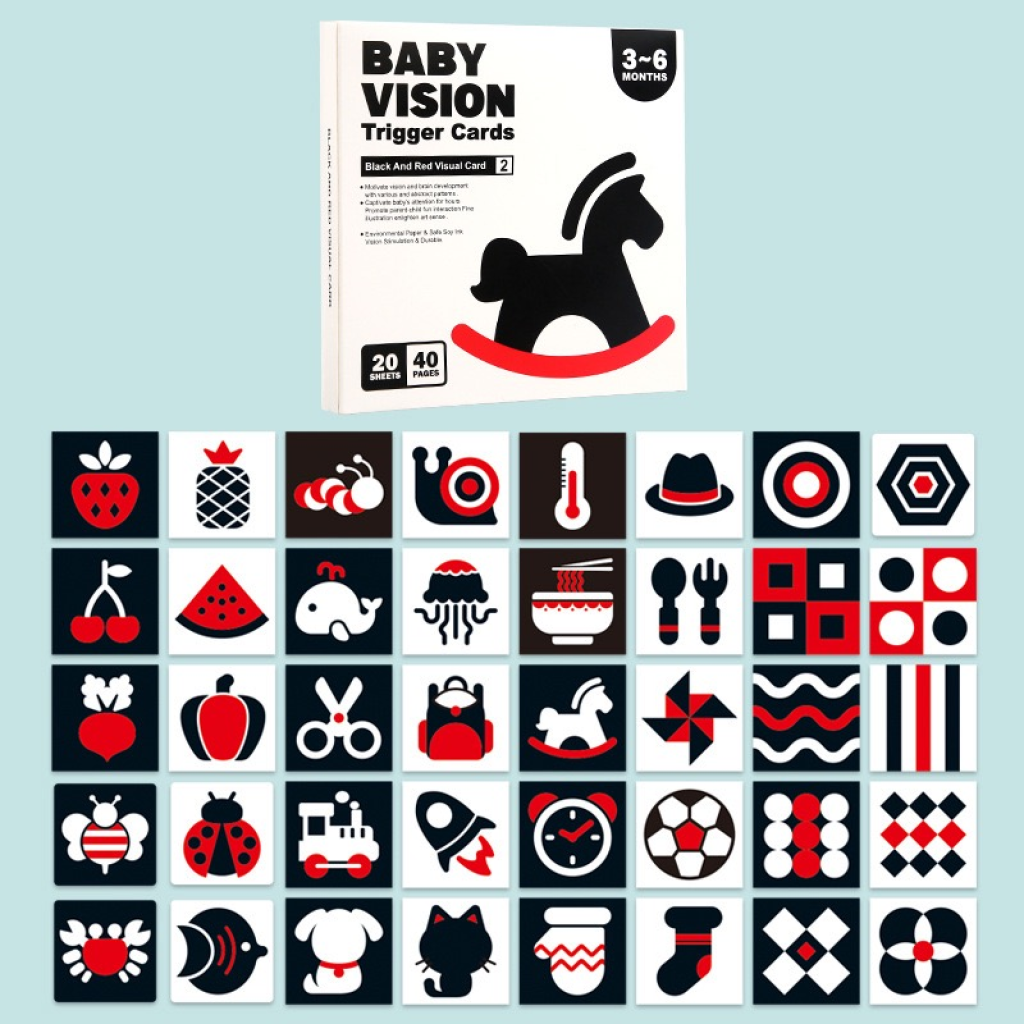 Baby Vision Trigger Cards 3–6 months